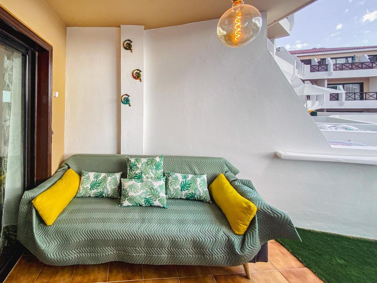 Forest Flat - Big Heated Pool, Terrace, Tv Channels, Golf Courses San Miguel de Abona Luaran gambar