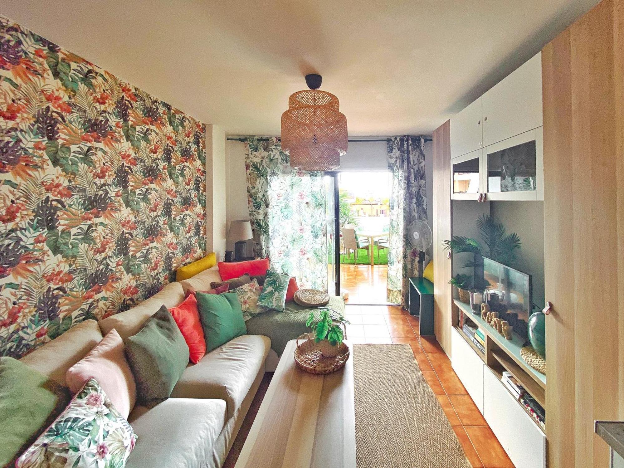 Forest Flat - Big Heated Pool, Terrace, Tv Channels, Golf Courses San Miguel de Abona Luaran gambar